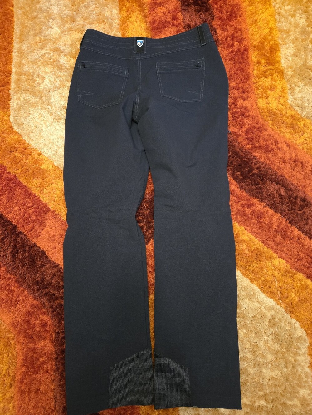 REI Women's Black Hiking Pants with Branded Waist Label